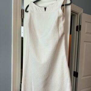 Ann Taylor Cream Tank Dress